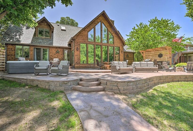 Spacious, Lakefront Home W/ Private Dock!