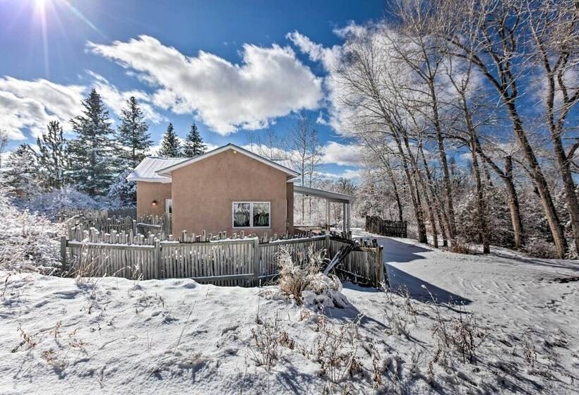 Unique Casita W/ Kiva Fireplace: 11 Mi To Taos Ski