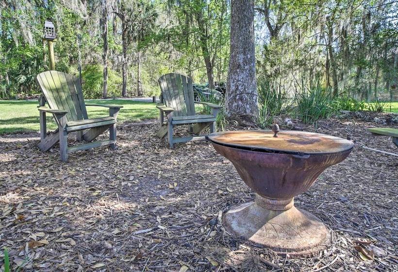 Waterfront Astor Studio Cabin W/ Private Boat Dock