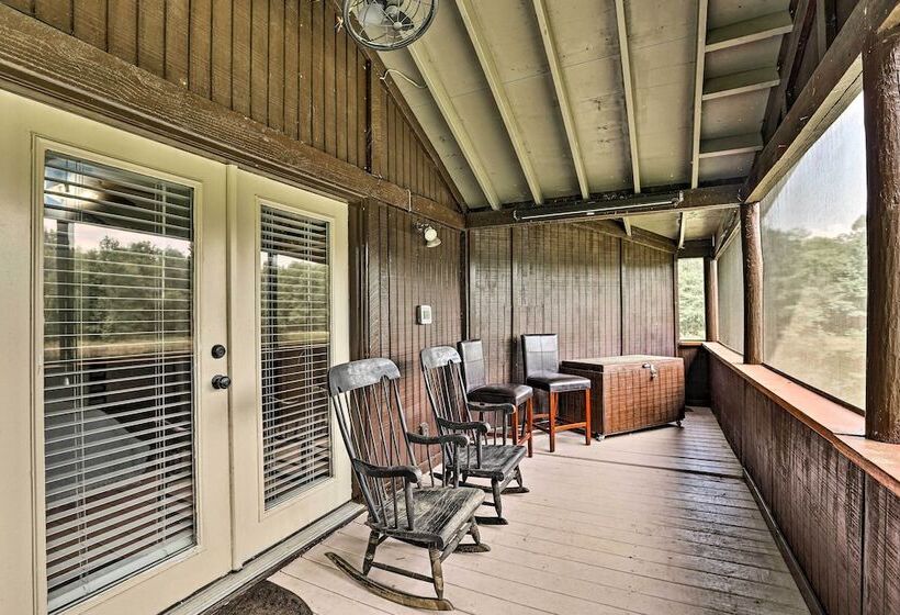 1950 S Serenity Pond Cabin W/ View: Peace & Quiet!