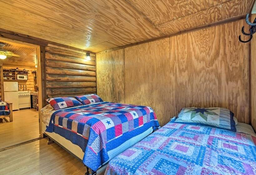 Cozy Davis Cabin W/ Deck   Nestled By Honey Creek!