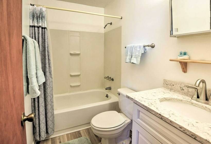 Renovated Crescent Lake Escape W/ Waterfront Deck!