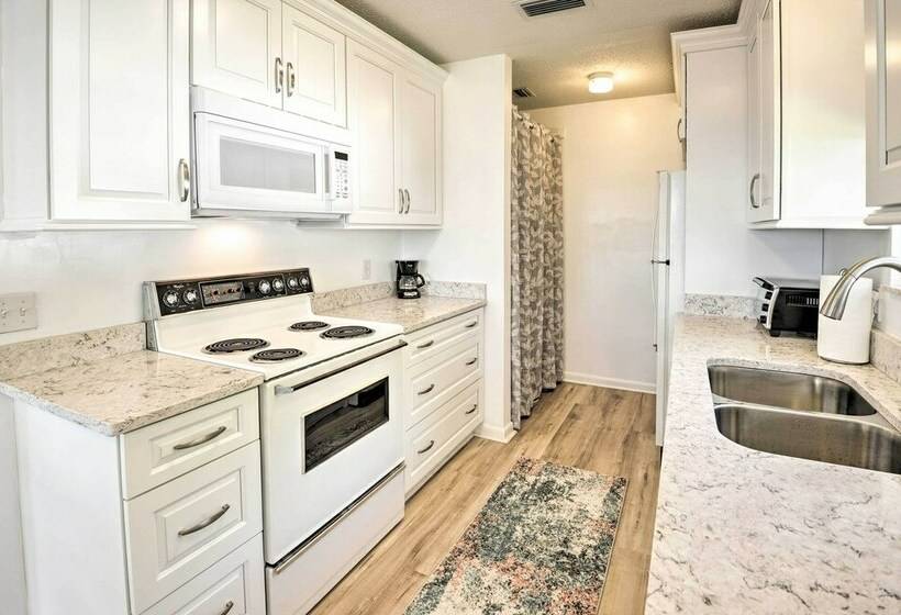 Renovated Crescent Lake Escape W/ Waterfront Deck!