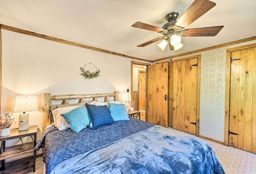 Frederic Lakefront Retreat W/ Dock & Patio!