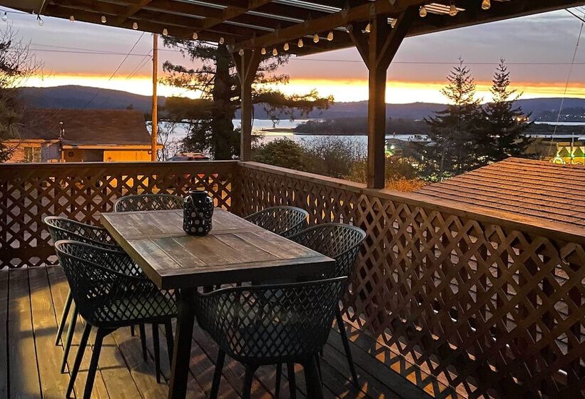 Pet Friendly North Bend Home W/ Bay Views!