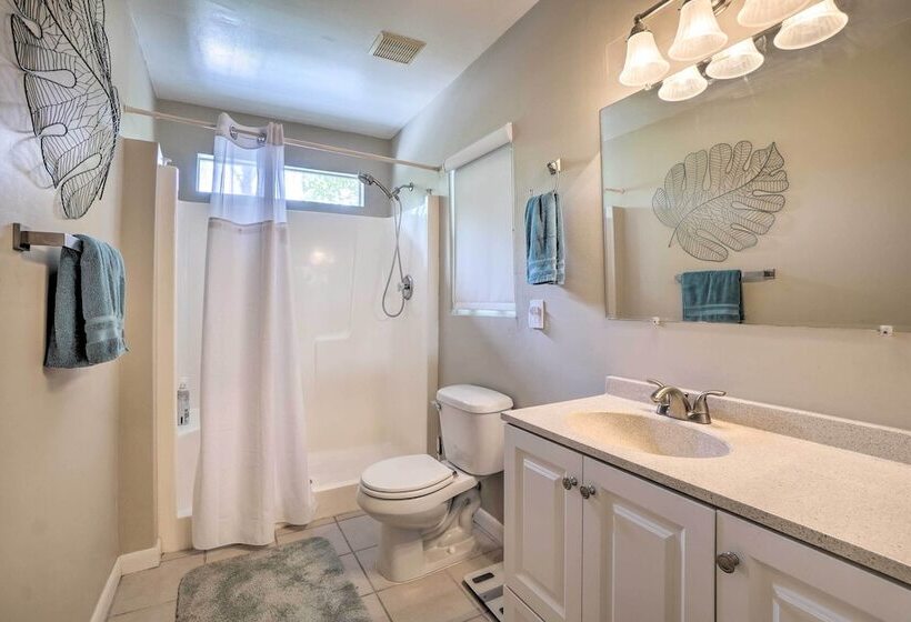 Pet Friendly Waterfront Home   2 Mi To Beach!