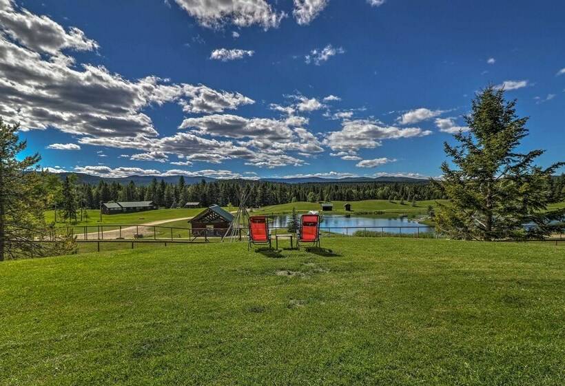Quiet Trego Resort Cabin W/lake, Pavilion & Trails
