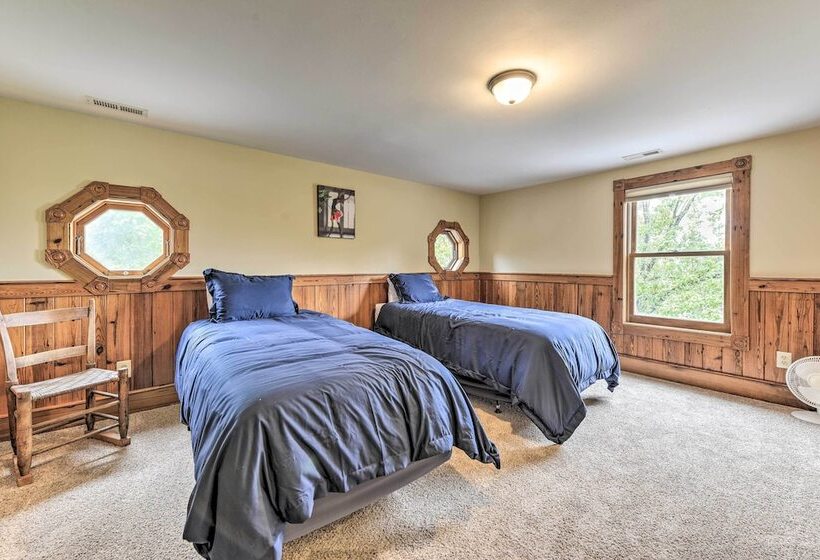 Remodeled Pittsboro Farmhouse Sitting On 220 Acres