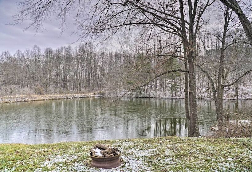 Renovated Logan Home W/ Pond & Fire Pit