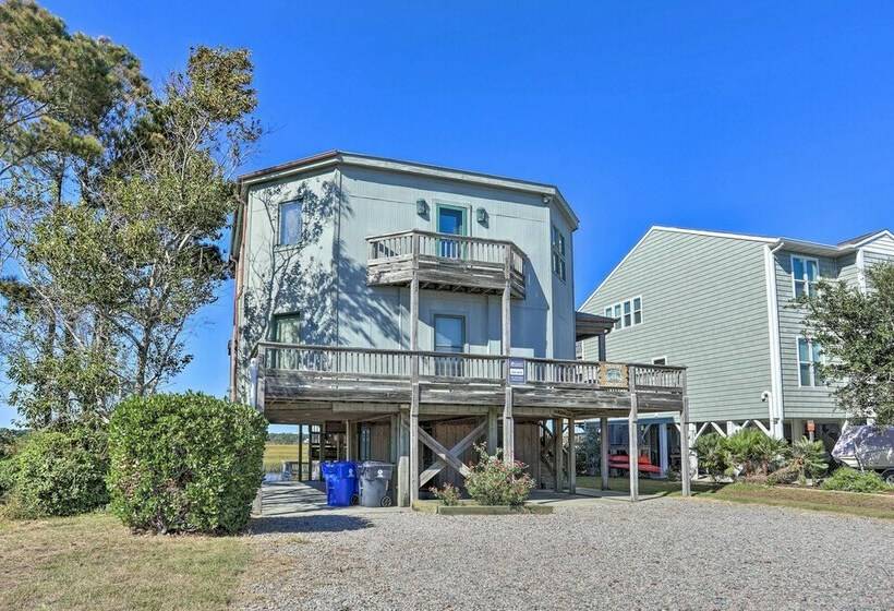 Sunset Beach Home W/ 4level Deck ~ 1 Mi To Pier!