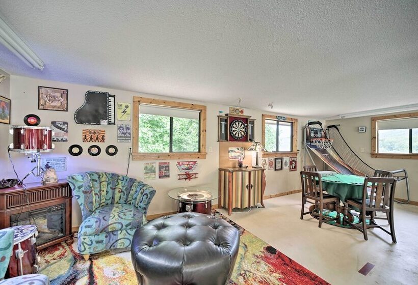Vibrant Bryson City Home W/ Mtn Views & Deck!