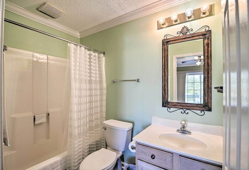Steps To Pool & Ocean: Surfside Beach Home Base!