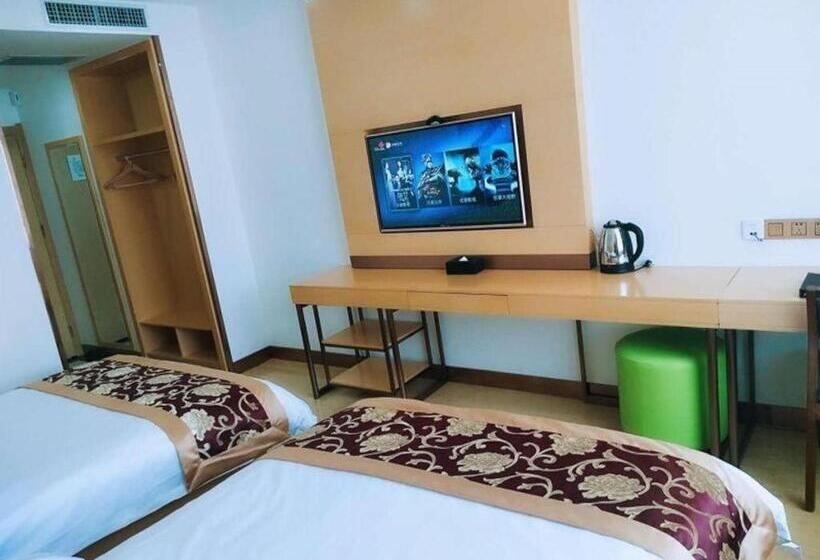 酒店 Greentree Inn Linxia Niujinhe Avenue Express