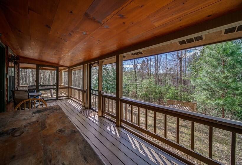 Blueridge Bunk House Wrap Around Deck!
