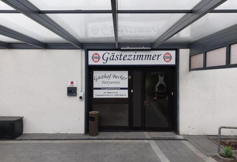 膳宿费 Gästezimmer Gasthof Becker