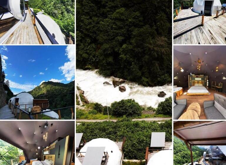 מלון כמוסות Kaledome Orman Evleri