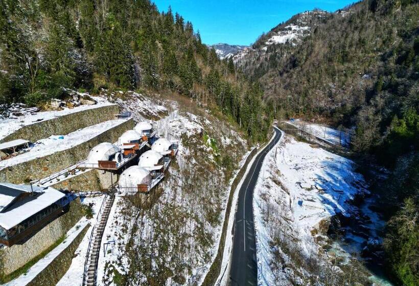 מלון כמוסות Kaledome Orman Evleri