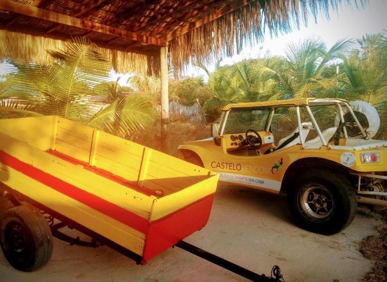 مبيت وإفطار Castelo Vendom Ecolodge Parajuru
