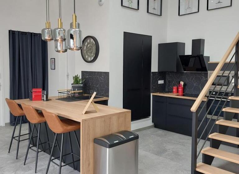 ベッドアンドブレックファースト Résidence Tamaris Loft House