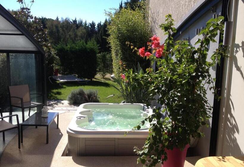 تختخواب و صبحانه Chambres D'hotes Deluxe Jacuzzi Mas De L'etoile