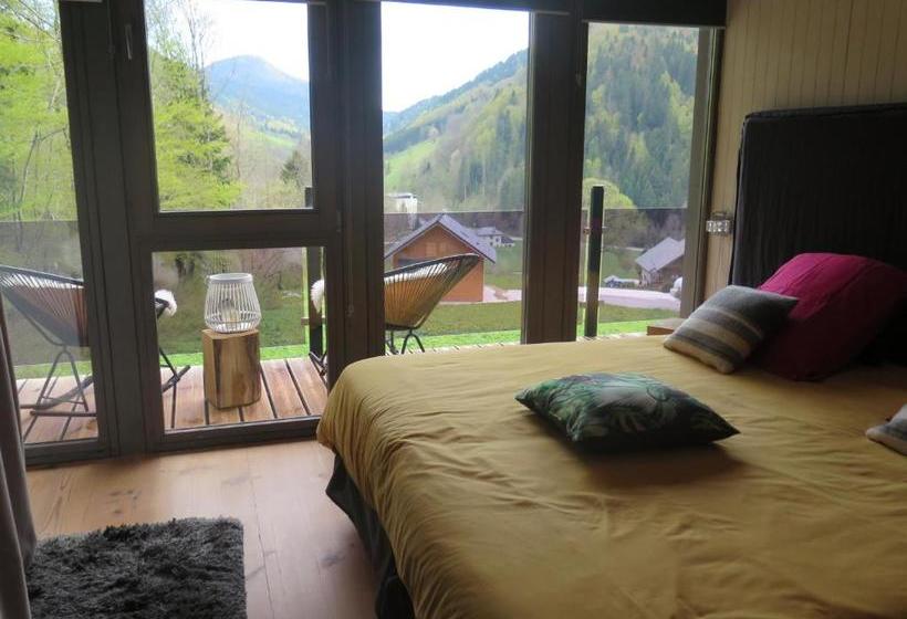 민박 Le Chalet Du Blanc Spa Yoga