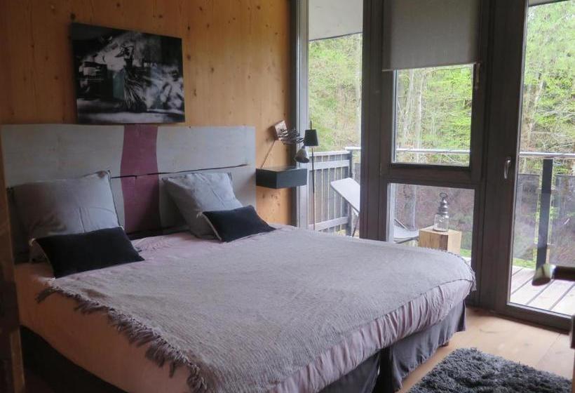 민박 Le Chalet Du Blanc Spa Yoga