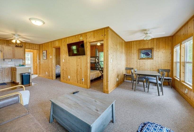 Lakefront Grant Cottage W/ Grill & Fire Pit!