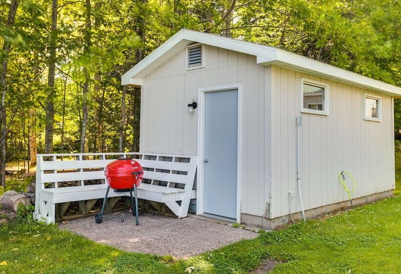 Lakefront Marenisco Cabin W/ Private Dock!