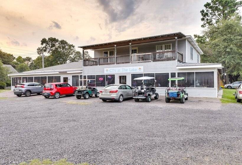Multi Level Bonneau Cabin: Walk To Lake!