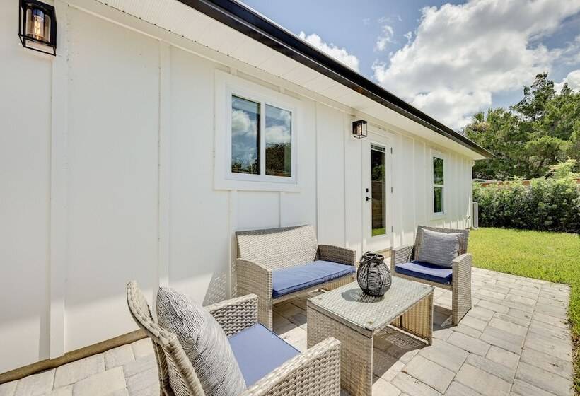 St Augustine Home W/ Patio   1 Mi To Beaches!