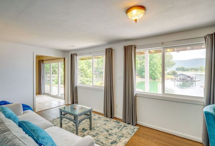 Waterfront Smith Mountain Lake Home W/ Dock!