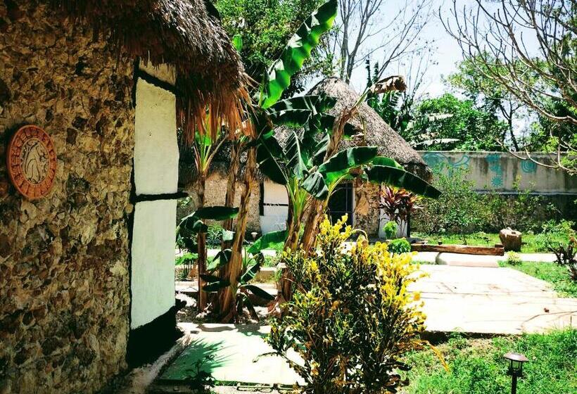בית מלון כפרי Y Museo Aldea Maya Toktli Orígenes   Casa Maya Toh   Alberca, Wifi Starlink, Tour Museo