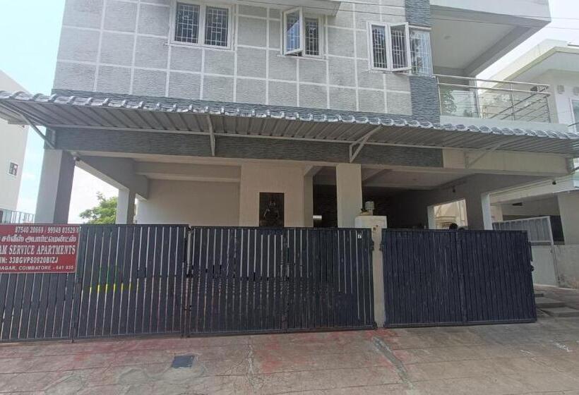 호텔 Shantham Service Apartments, Indumanagar, Coimbatore
