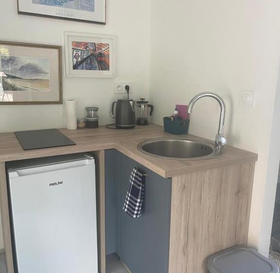 بنسيون 1 Rue Pasquet Pool Suite With Kitchen