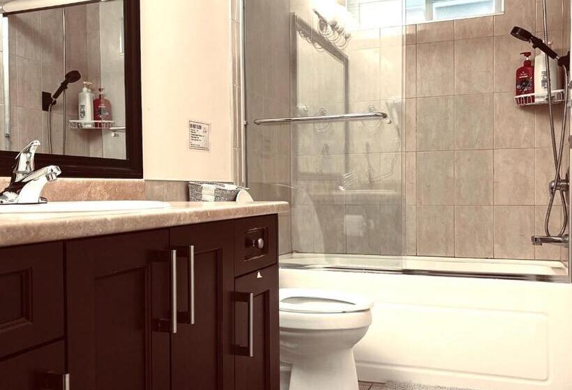 بنسيون Private Entry 2 Bedrooms Entire Suite Free Parking Near Skytrain Metrotown