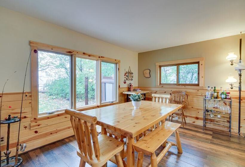 Waterfront Wahkon Cabin W/ Gas Grill & Fire Pit!