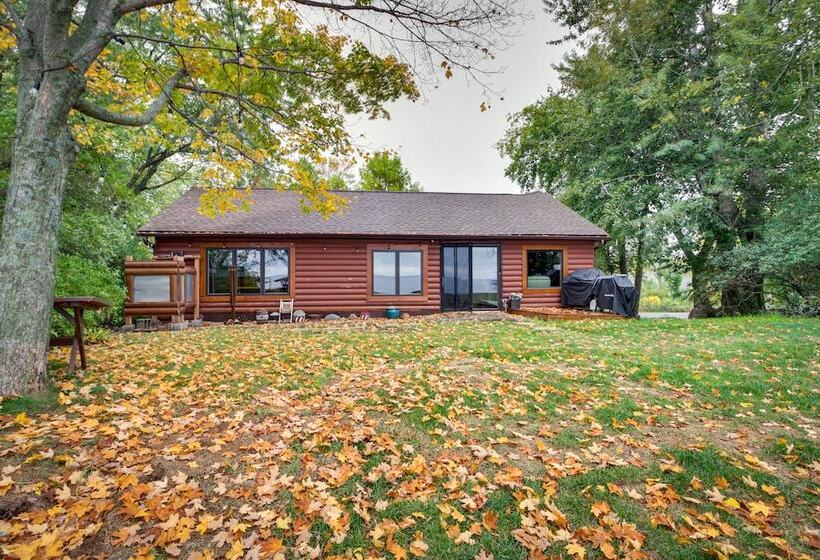 Waterfront Wahkon Cabin W/ Gas Grill & Fire Pit!