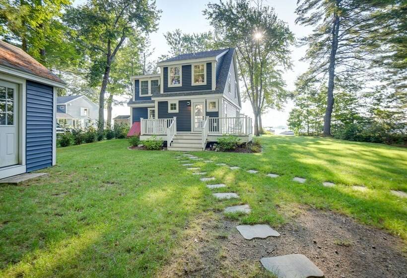 Lakefront Center Ossipee Home W/ Boat Dock!