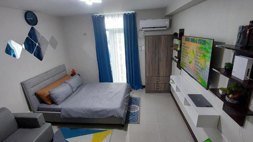 Dracarys Place 2 Condo With Balcony Unlimited Wifi Lapulapu City View