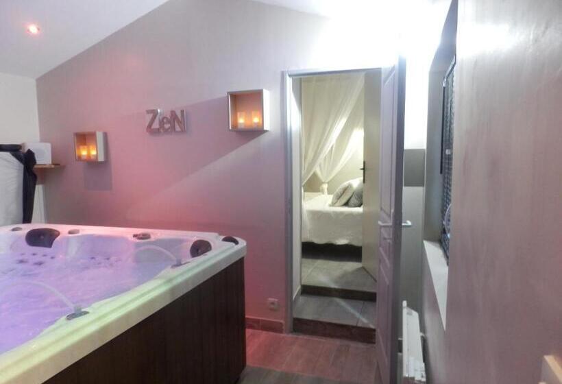 ベッドアンドブレックファースト Suite Luxe Avec Sauna Et Jacuzzi Privée