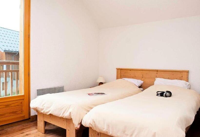 Résidence Les Chalets Du Berger   Appartement 2 Pièces Coin Nuit 6 Person 944