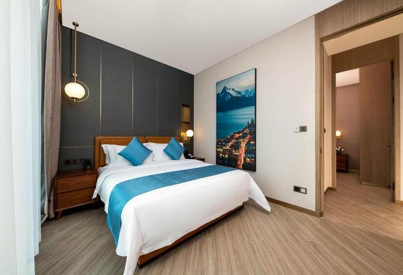 Sha Zhi Ye Serviced Apartment Hotel   Houjie Wanda Plaza Liaoxia Subway Station