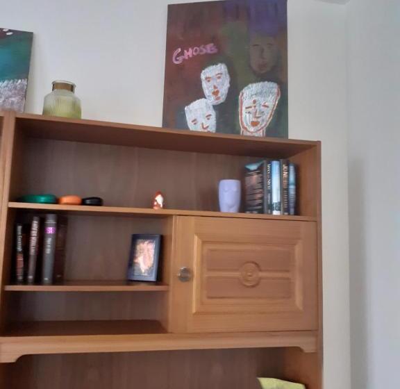 민박 Konstnärsstudio M Balkong