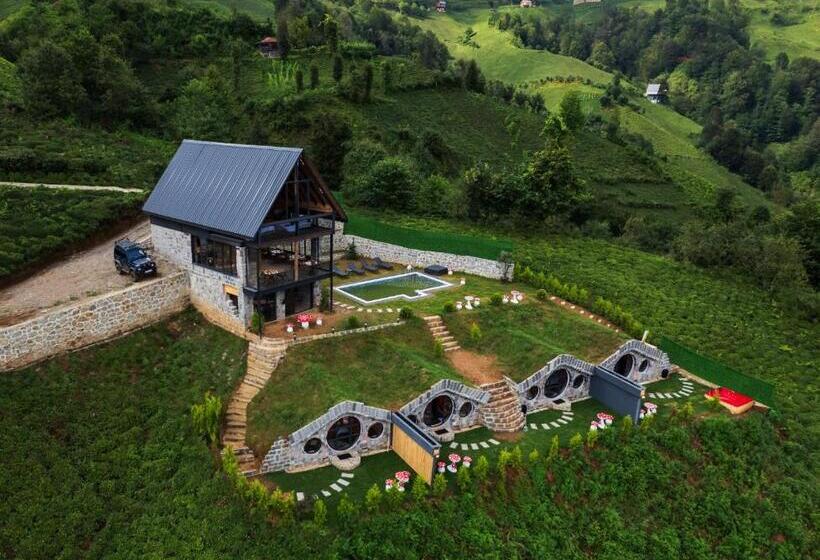 בית מלון כפרי Hobbit Chalet