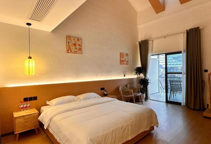 호텔 Slowdown Hostel Wulong