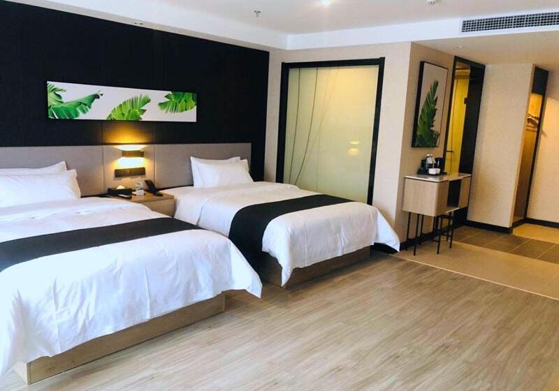 Отель Thank Inn Plus Jiaozuo Mengzhou Sangpo Times New Town