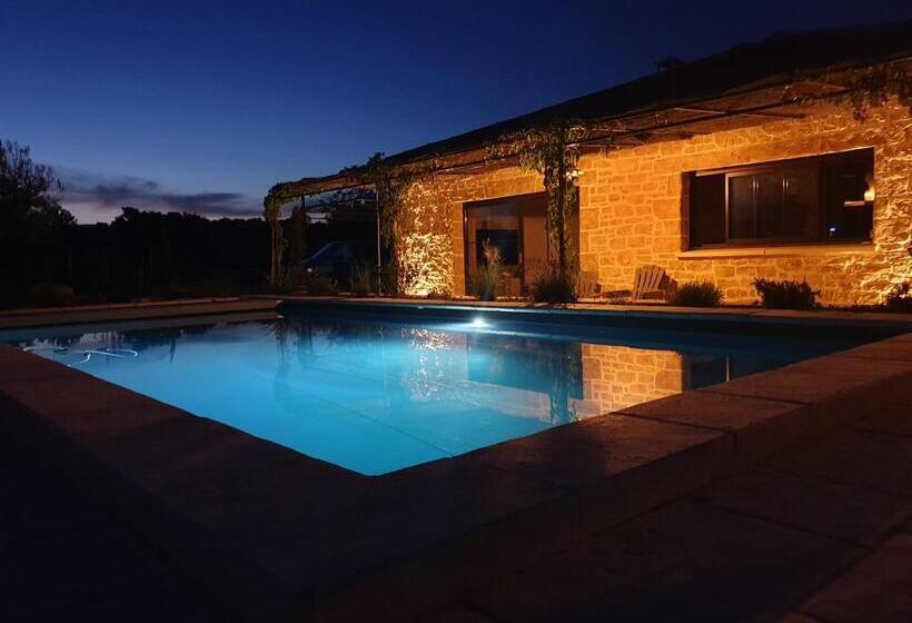 تختخواب و صبحانه Chambres D Hotes Du Mas De La Corniche