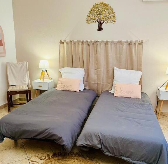 ペンション Chambre Indépendante à Lezignan La Cèbe
