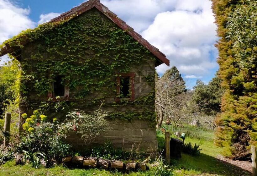 בית מלון כפרי Hideaway Farmlet Romantic Cottage With Miniature Goats