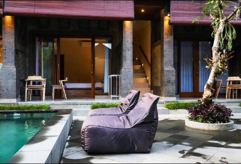 膳宿费 Harmony House 7: Rice Field View. Near Ubud Center